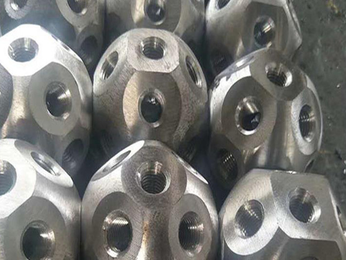 西青螺栓球网架杆件制作